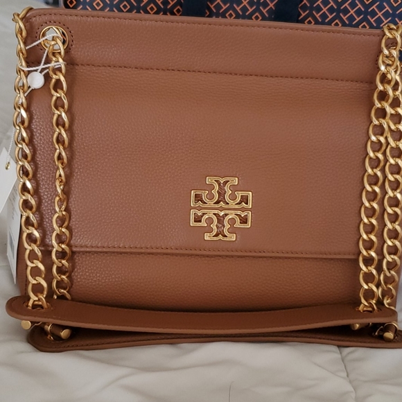 NWT TORY BURCH BRITTEN FLAP SHOUDER BAG - Picture 8 of 15